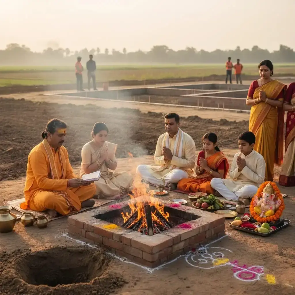 भूमि पूजन