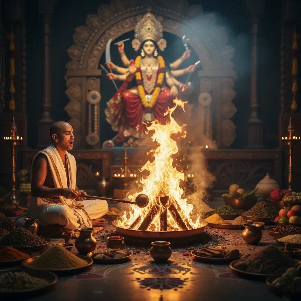 नवचंडी यज्ञ (चंडी पूजा)