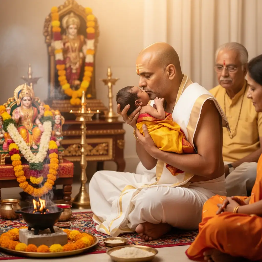 नामकरण संस्कार पूजा
